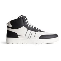 View J. Lindeberg Ace High Top Golf Sneakers Black