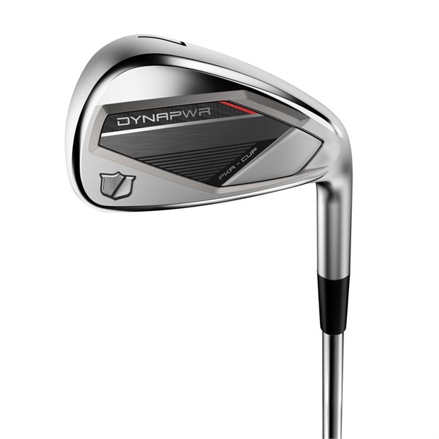 Wilson Used Wilson DYNAPWR Left-Handed 5-PW, GW Iron Set Golf Clubs in Very Good Condition - Regular Flex - Steel Shaft