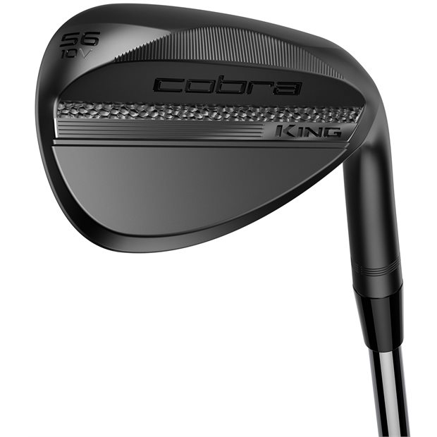 Cobra King Black D Grind Sand Wedge Golf Club - 54° Loft - Steel Shaft