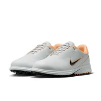 View Nike Victory Tour 4 Golf Shoe Photon Dust/Black/Tangerine Tint