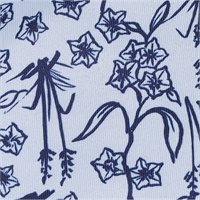 View Nike Dri-Fit Tour POA Print Shirt Light Armory Blue/White