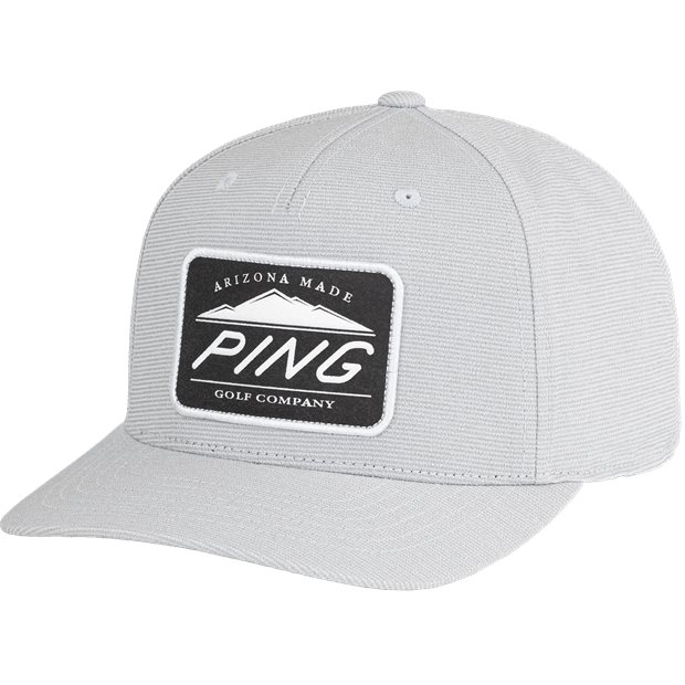 Ping Camelback Patch Hat - Light Grey