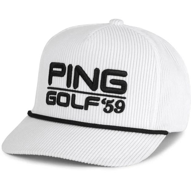Ping Retro Roper '25 Hat - White