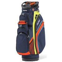 View Bag Boy Chiller Pro Cart Navy Orange Citrus