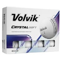 View Volvik Crystal Soft Golf Ball White