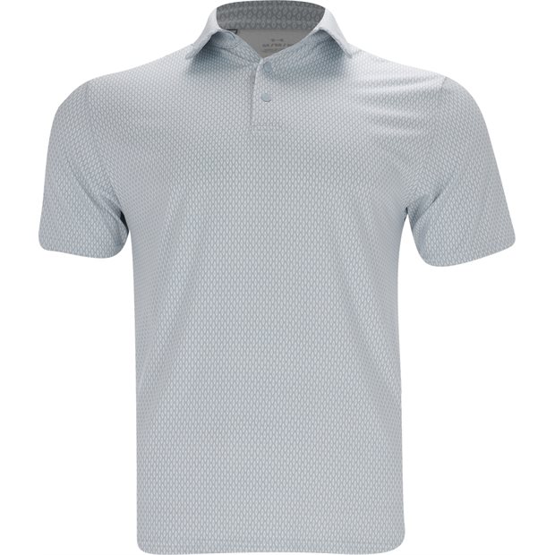 Under Armour UA Playoff Ocular Print Polo Shirt - Blue Calm - Size: XL