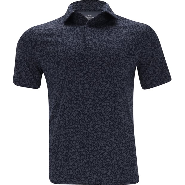 Under Armour UA Playoff Squirrel Botanic Polo Shirt - Midnight Navy - Size: XXL