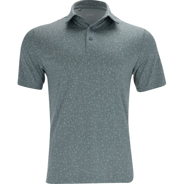 Under Armour UA Playoff Squirrel Botanic Polo Shirt - Jasper Blue - Size: XL