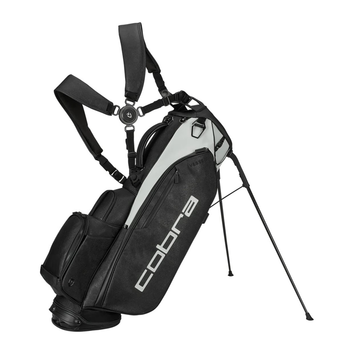 New Cobra Vessel x Cobra Player Tour Stand Golf Bag Black