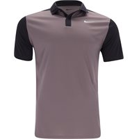 Nike DF Victory+ BLCKD Polo Shirt - Taupe Grey/Cave Purple/White - Size: XL