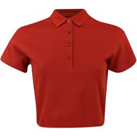 View Nike DF Golf Shirt Dragon Red/Sail