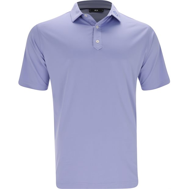 FootJoy Tour Logo Solid Lisle Polo Shirt - Periwinkle - Size: S