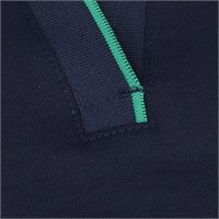 View FootJoy Notch Vneck Shirt Navy/Emerald