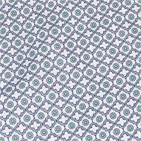 View FootJoy Quarter Zip Sleeveless Printed Previous Season Apparel Style Shirt White/Navy/Emerald