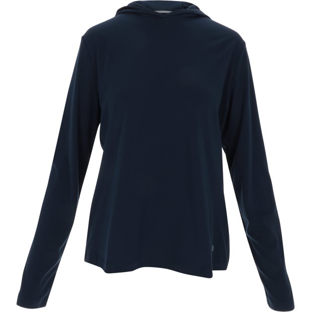 FootJoy TempoSeries Hoodie Ladies Pullover - Navy - Size: L