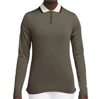 View Nike Dri-Fit Tour LS Shirt Tarp Green/Black/Pale Ivory