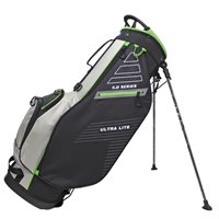 View Golf Trends Links Ultra Lite 5.0 Stand Black Silver Lime