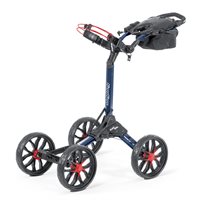 View Bag Boy Quad Pro Pull Cart Navy/Red