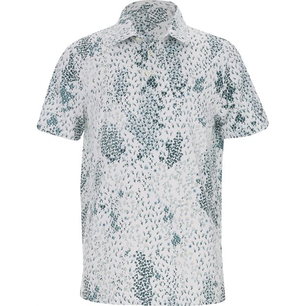 Puma Youth CLOUDSPUN Garden Junior Polo Shirt - White Glow - Size: XS
