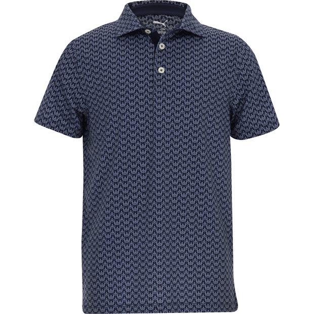 Puma Youth MATTR Lotus Junior Polo Shirt - Deep Navy - Size: XL