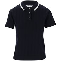 View Puma Puma X AP Pointelle Shirt Deep Navy