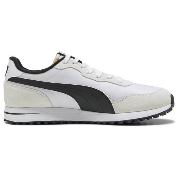 Puma Puma Helsinki G Spikeless Golf Shoes - Puma White/Puma Black - Size: M 8.5 / W 10 M