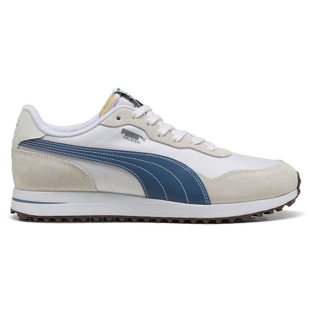 Puma Puma Helsinki G Spikeless Golf Shoes - Puma White/Dark Indigo - Size: M 11.5 / W 13 M