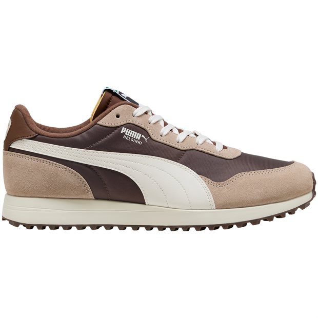Puma Puma Helsinki G Spikeless Golf Shoes - Fudge/Birch/Warm White - Size: M 13 / W 14.5 M