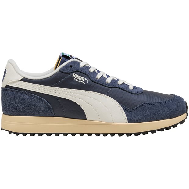 Puma Puma Helsinki G Spikeless Golf Shoes - Inky Blue/Deep Navy/Buttercream - Size: M 10 / W 11.5 M