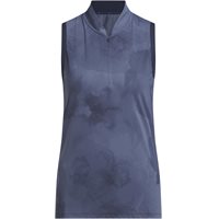 View Adidas Ultimate365 Tour Print Sleeveless Shirt Collegiate Navy