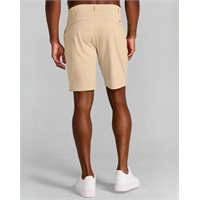 View REDVANLY Varick Pull On 9" Shorts Pale Khaki