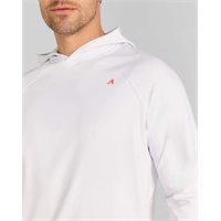 View REDVANLY Larkin Hoodie Sweater Bright White