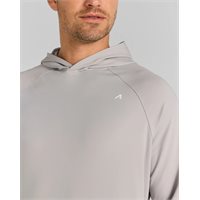 View REDVANLY Larkin Hoodie Sweater Glacier Grey