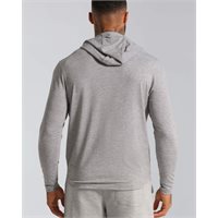 View Municipal Sport Utility LS Hooded T-Shirt Sweater Athletic Grey