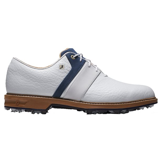 FootJoy Premiere Series Packard LX Previous Season Shoe Style Golf Shoes - 54534 - White/Navy - Size: 7.5 M