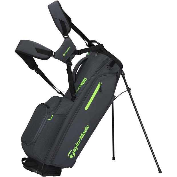 TaylorMade FlexTech Stand Bag - Gray Neon Green