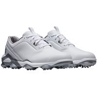View FootJoy Tour Alpha Previous Season Shoe Style Golf Shoe White/Silver