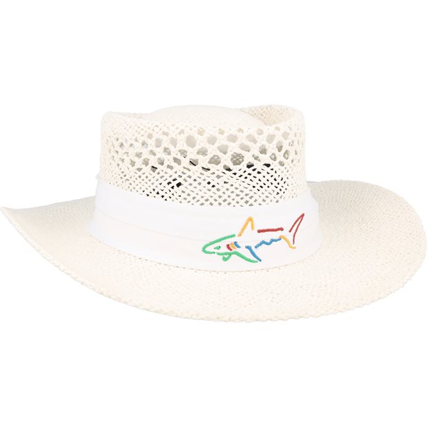 Greg Norman Signature Hat - White