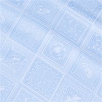 View Greg Norman ML75 Recycled Microlux Golf Tiles Print Shirt Blue Haze