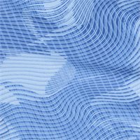 View Greg Norman Lab Shark Shadow Ultra Stretch Shirt Deep Blue