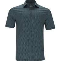 Greg Norman ML75 Stretch Mesh Parrot Paradise Polo Shirt - Nocturne - Size: L
