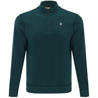 View Puma Puma X RC CloudSpun Fleece 1/4 Zip Outerwear Green Terrain