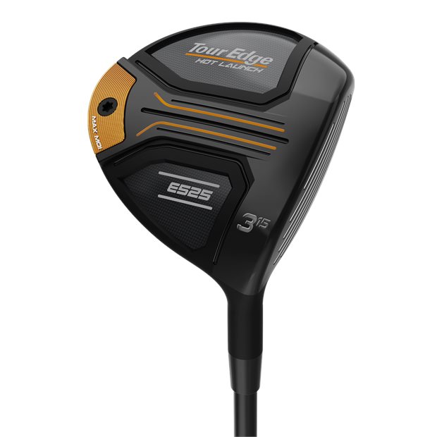 Tour Edge Hot Launch E525 4 Wood Golf Club - 17° Loft - Regular Flex - Graphite Shaft