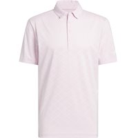 View Adidas Ultimate365 Hounds Jacquard Shirt Clear Pink/White