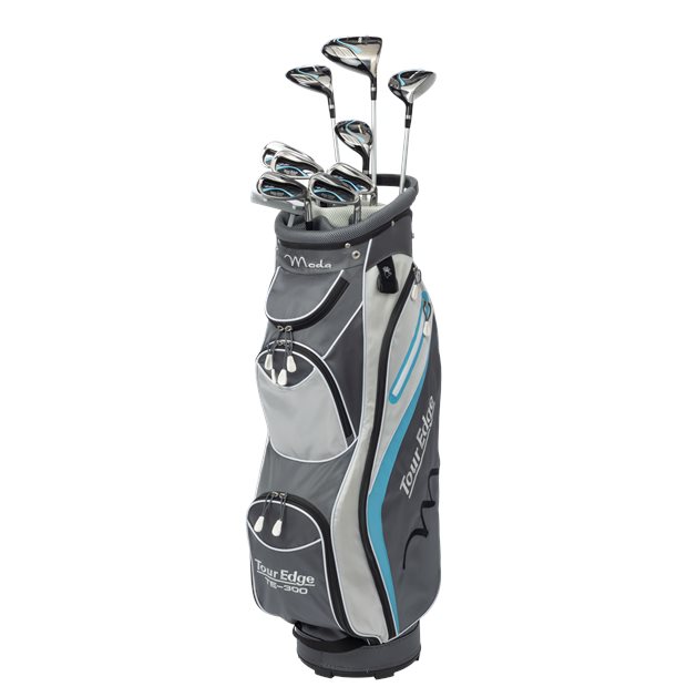 Tour Edge TE-300 Moda Aqua 11-Piece Ladies Club Set Golf Clubs