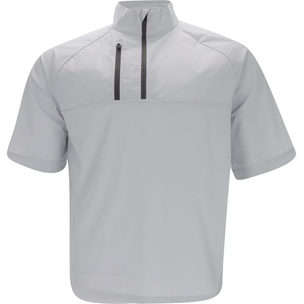 Ben Hogan SS Water Resistant Packable Rain Jacket Rain Shirt - Grey Dawn - Size: XXL
