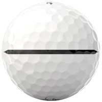 View Titleist Pro V1x Left Dash Performance Alignment Golf Ball Black Marker