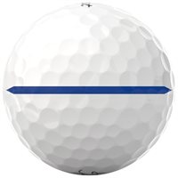 View Titleist Pro V1x Left Dash Performance Alignment Golf Ball Blue Marker