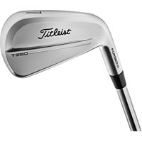Titleist Used Titleist T250 4G 4-PW, AW Iron Set Golf Clubs in Mint Condition - Stiff Flex -  Steel Shaft