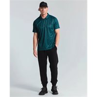View Municipal Sportcross Crested Crew Polo Shirt Jade